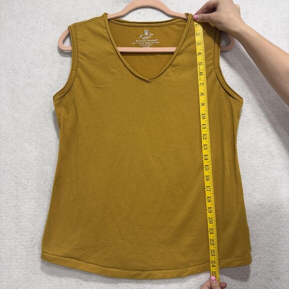 Kuhl Tank Top Womens Medium Yellow Mustard Recycled Polyester Spandex 20S 8454 - Picture 4 of 11